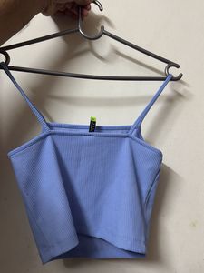 Ribbed crop top