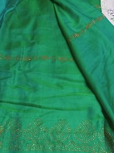 Partyware Embroidered Silk Saree