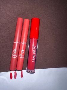 (Imported) Matte Lip Gloss Bundle (Set of three)
