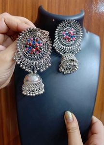 New Oxidised Earrings