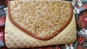 Elegant Embroidered Clutch