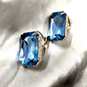 Blue Stone Earring