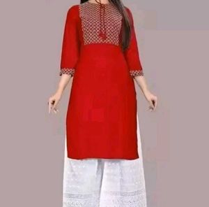 Red Kurti