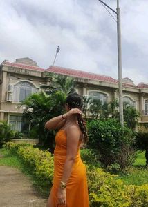 Yellow Maxi Dress with Slit
