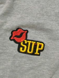 Cute Patch Sweatshirt