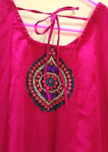 💗Anarkali Kurti Set...With Dupatta N Pant..💗
