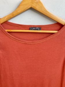 Terracotta Long Sleeve Top