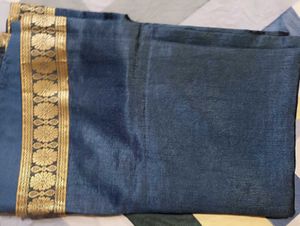Beautiful Grey Saree For Women