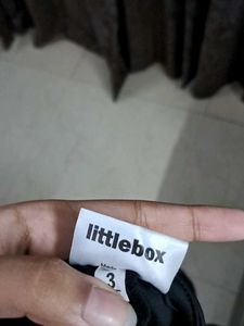LittleBox A-line Black Mini Dress