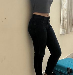28 Size Black Denim