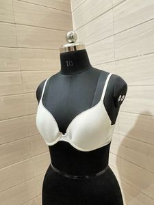 Calvin Klein Stone Comfortable White Bra