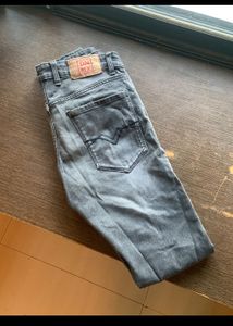 Grey Jeans Skinny