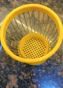 Yellow Kitchen Utensil Holder