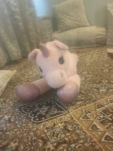 Pink Unicorn Plush Toy