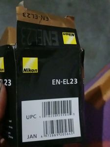Nikon Battery New Unused.. With Unused Cell
