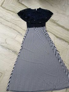 Striped Black &amp; White Dress