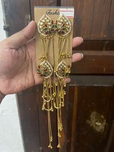 Kashmiri earrings latest with Kundan