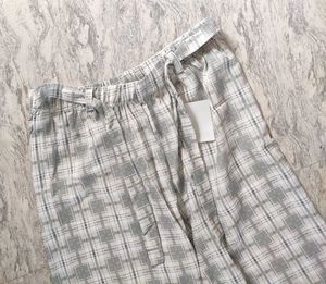 Plaid Culottes with Belt