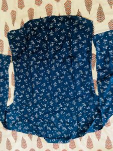 Floral Print Long Sleeve Shirt