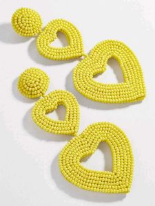 Yellow Heart Earrings💛