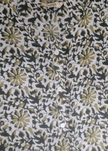 new Floral Print Kurta