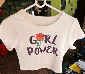 Girl Power Crop Top