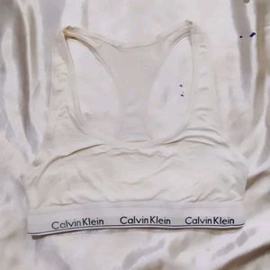 Calvin Klein White Bra