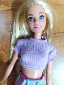 Blonde Barbie Doll with Full Outfit