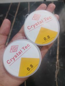 0.8 Crystal Tec Elastic, Set Of 2 Rolls
