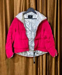 Stylish Padded Jacket with 2 Side Pockets Size 42