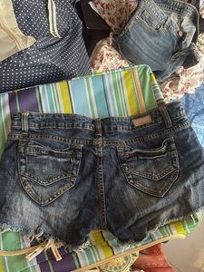 Denim Cutoff Shorts