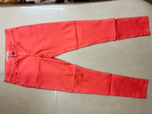 Stylish Green Coast Coral Skinny Jeans