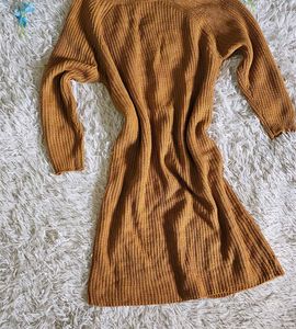 Mustard Knit Dress