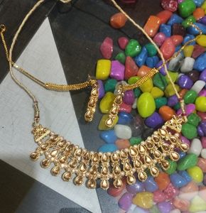 Golden necklace Set