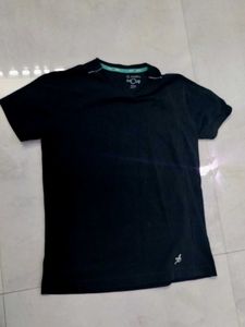 jockey Simple Black T-Shirt Small size bust 34 to