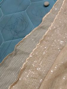 Sparkling Fabric Piece