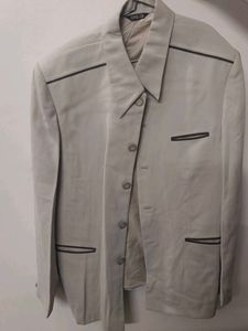 Classic Suit Set - Sophisticated Style Cream