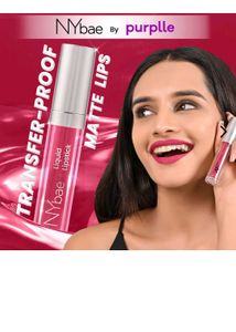 NYbae Liquid Lipstick In Shade Sleigh All Day 9