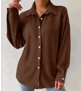 Brown Long Sleeve Shirt all sizes