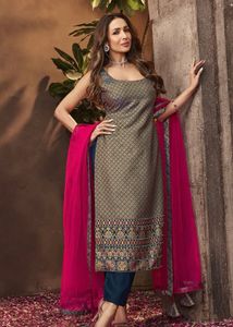 Silk Kurtha Set