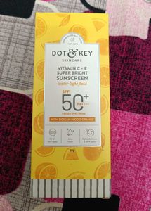 Dot & Key Vitamin C+E SPF 50 Sunscreen