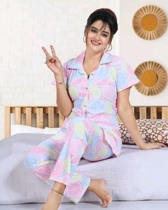 Printed🎀Night Suit Set
