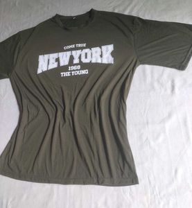 Olive Green Oversized Shirt