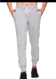 Basis Men Solid Grey Track Pants
