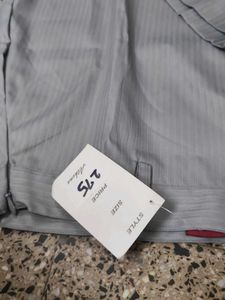 Grey Pencil Skirt