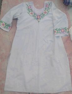 Like New White Kurti Only