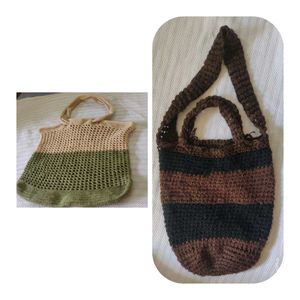 TWO HANDMADE TOTE BAGS COMBO OFFER