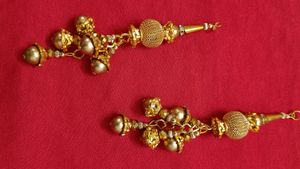 Gold Plated Hangings / Tassels