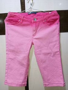Pink Tye Dye Jeans For Kids