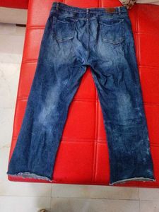 Distressed Flare Jeans